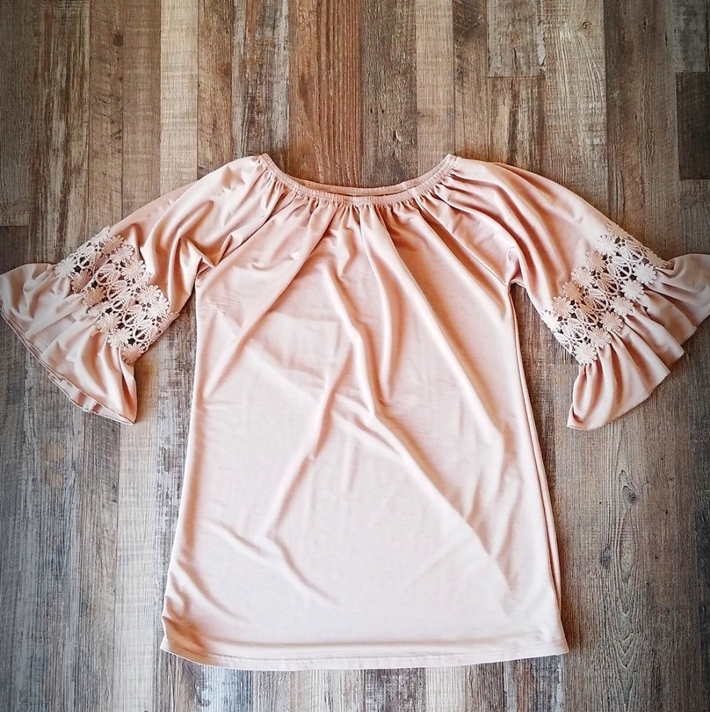 Mid-Sleeve Women's Blouse